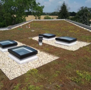 Realizácia zelenej strechy